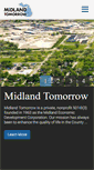 Mobile Screenshot of midlandtomorrow.org